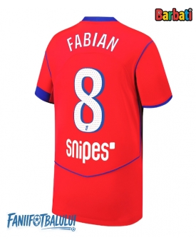 Paris Saint-Germain Fabian Ruiz #8 Tricou Fotbal Replică 2025-26 Barbati Treilea